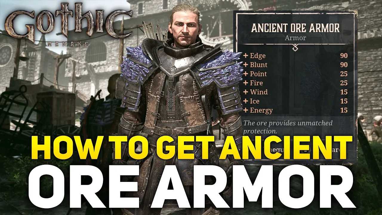 Best early armor (Ancient Ore Armor) + Scar/Gomez loot route