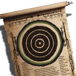 Healing scroll icon